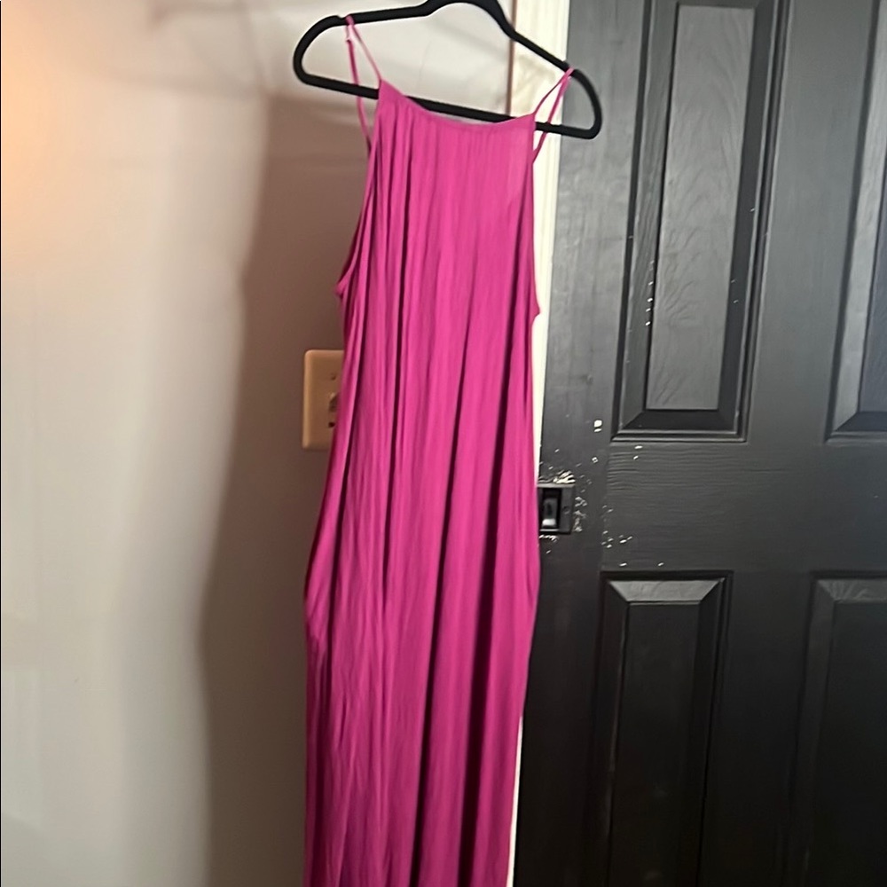 A New Day Fuchsia Dress
